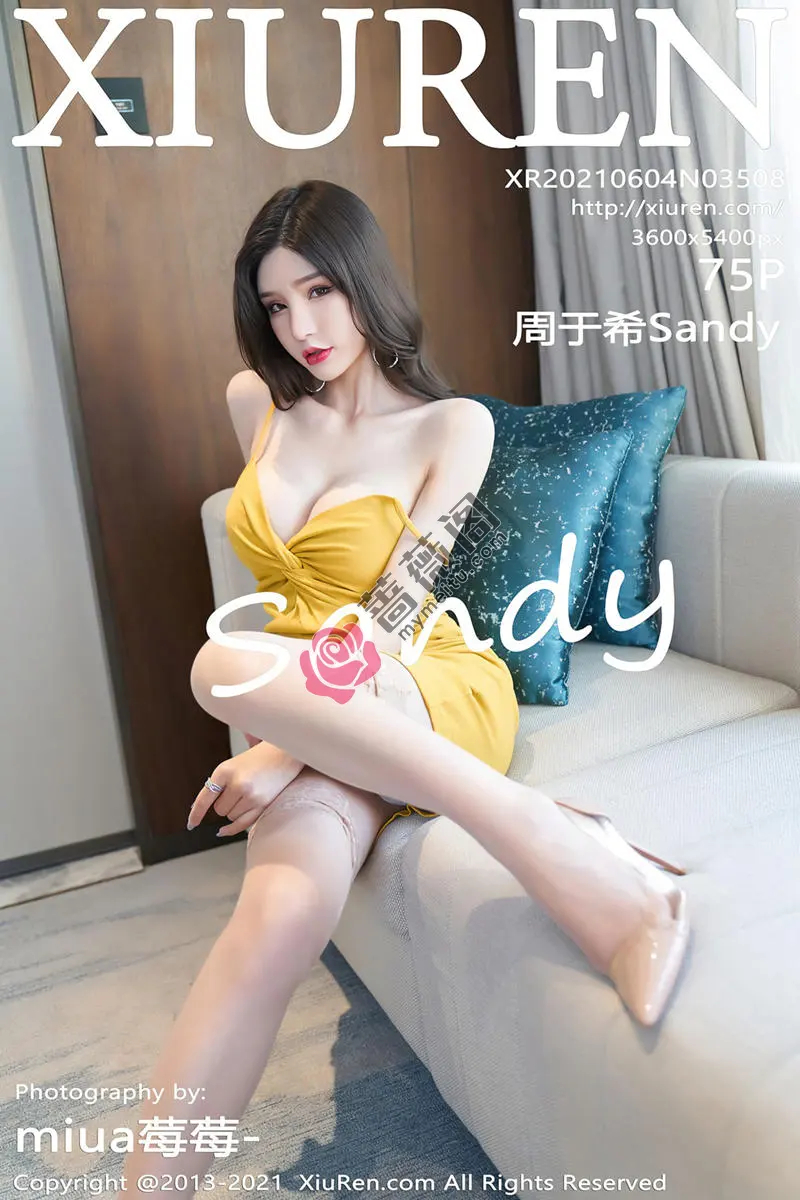 [XiuRen秀人网] NO.3508 女神周于希Sandy杭州心愿旅拍轻薄吊裙半撩露翘臀诱惑写真 - 蔷薇阁-蔷薇阁