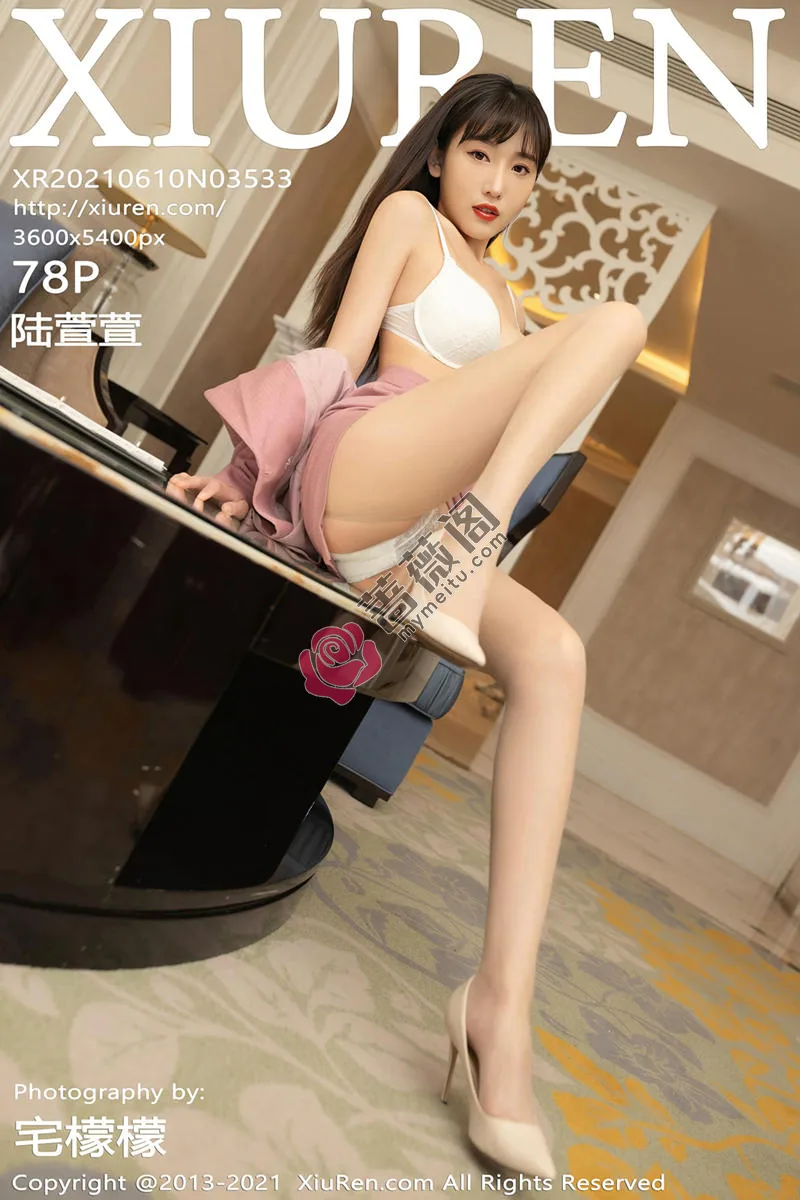 [XiuRen秀人网] NO.3533 嫩模陆萱萱成都旅拍客服主管主题性感内衣配开档肉丝诱惑写真 - 蔷薇阁-蔷薇阁