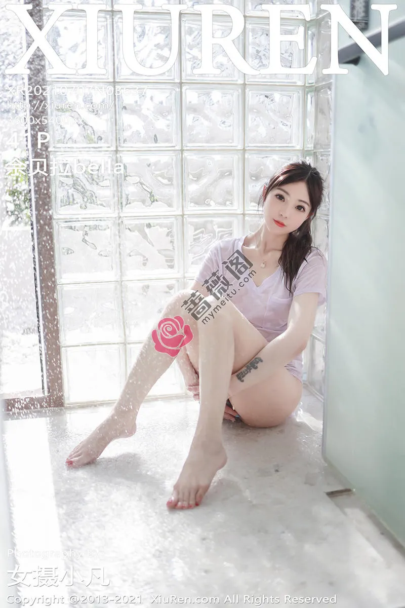 [XiuRen秀人网] NO.3637 模特佘贝拉bella西双版纳旅拍浴室紧身运动装湿身撩人诱惑写真 - 蔷薇阁-蔷薇阁