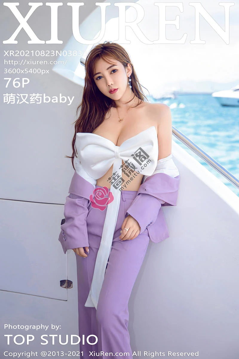 [XiuRen秀人网] NO.3833 模特萌汉药baby澳门旅拍游艇主题蝴蝶结内衣秀惹火身材诱惑写真 - 蔷薇阁-蔷薇阁