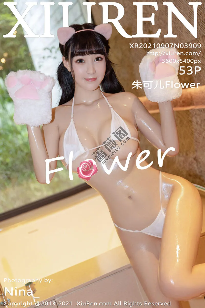[XiuRen秀人网] NO.3909 女神朱可儿Flower桂林旅拍私房三点式内衣秀丰满身材诱惑写真 - 蔷薇阁-蔷薇阁