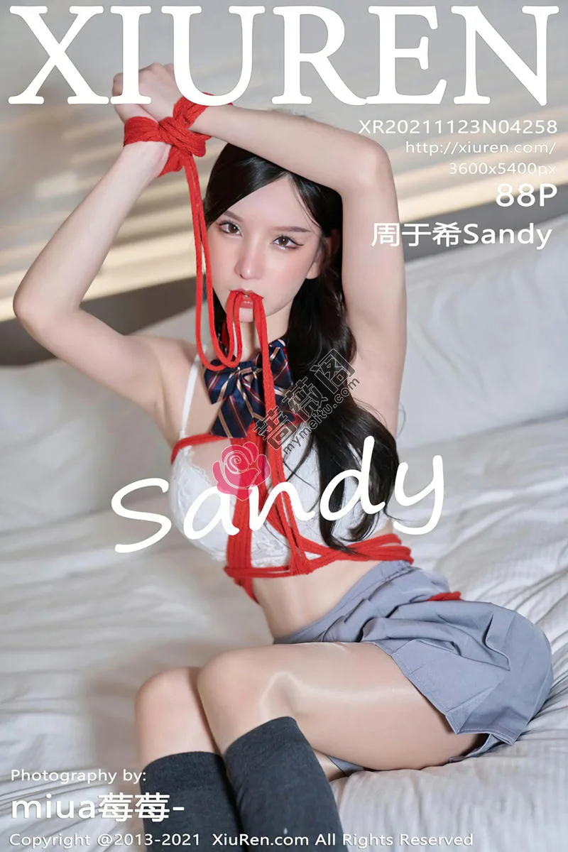 [XiuRen秀人网] NO.4258 女神周于希Sandy惩罚游戏主题性感百褶裙下闪亮肉丝诱惑写真-蔷薇阁
