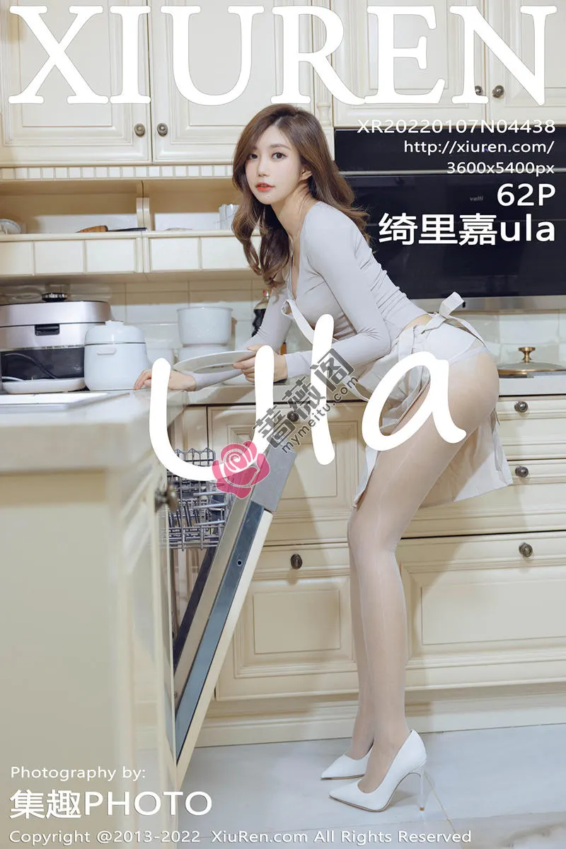 [XiuRen秀人网] No.4438 女神绮里嘉ula厨娘主题半脱露性感内衣配开档白丝完美诱惑写真 - 蔷薇阁-蔷薇阁