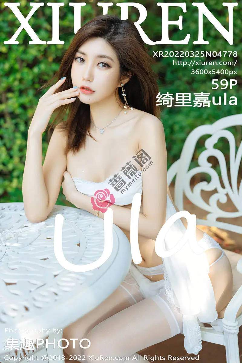 [XiuRen秀人网] No.4778 女神绮里嘉ula珠三角旅拍轻透网纱服饰配白色蕾丝袜极致魅惑写真 - 蔷薇阁-蔷薇阁