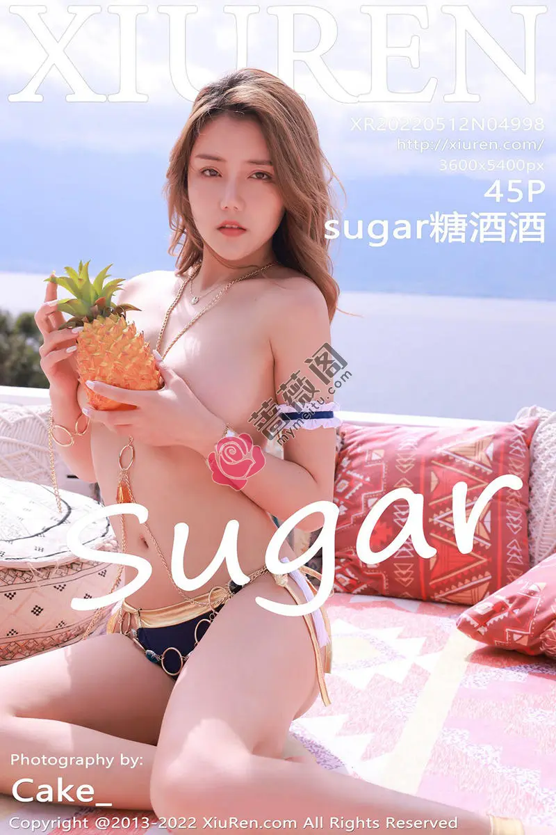 [XiuRen秀人网] No.4998 模特Sugar糖酒酒性感蓝色比基尼服饰秀丰满身材妩媚诱惑写真-蔷薇阁