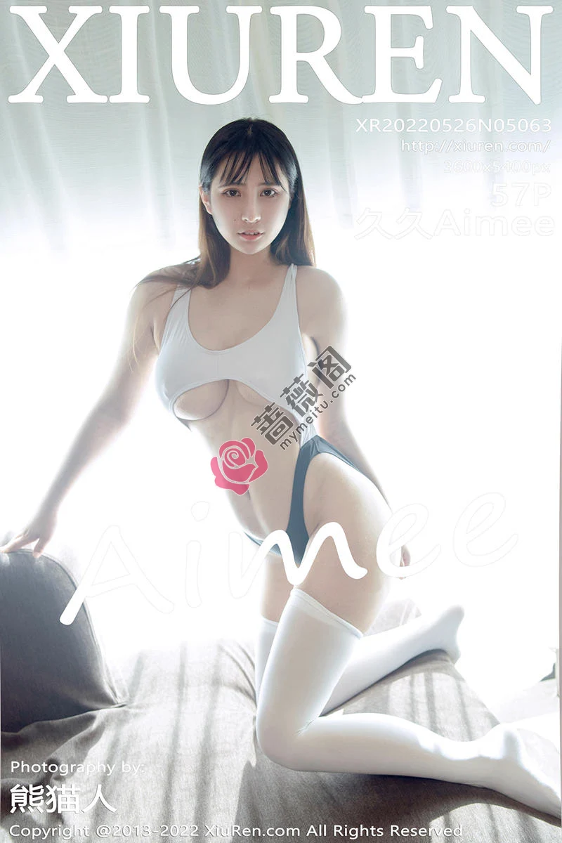 [XiuRen秀人网] No.5063 模特久久Aimee私房半脱露性感连体内衣秀丰满身材诱惑写真-蔷薇阁