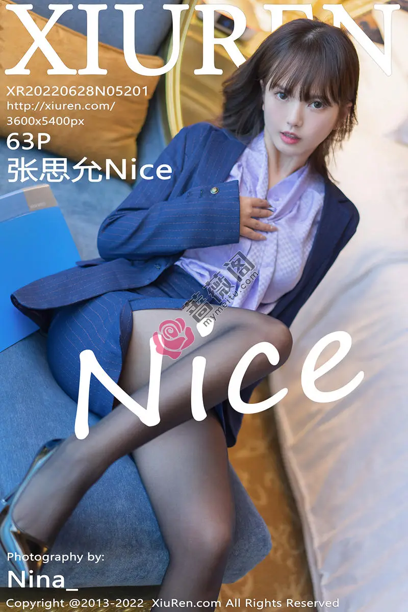 [XiuRen秀人网] No.5201 模特张思允Nice-OL装扮半脱露性感蕾丝内衣秀完美身材诱惑写真-蔷薇阁
