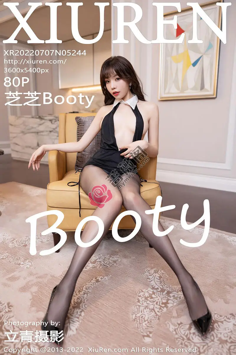 [XiuRen秀人网] No.5244 女神芝芝Booty厦门旅拍黑色服饰配超薄黑丝秀娇美身材诱惑写真 - 蔷薇阁-蔷薇阁