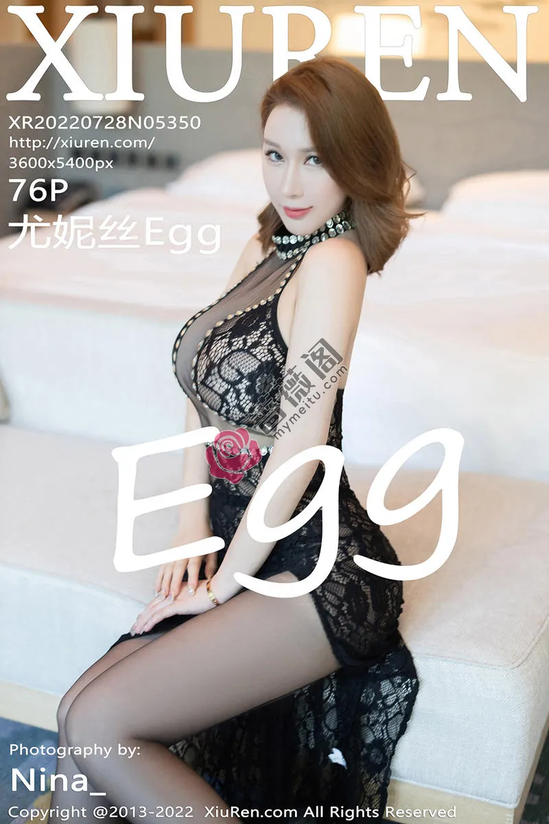 [XiuRen秀人网] No.5350 女神尤妮丝Egg万宁旅拍黑色轻透连衣长裙秀魔鬼身材诱惑写真 - 蔷薇阁-蔷薇阁