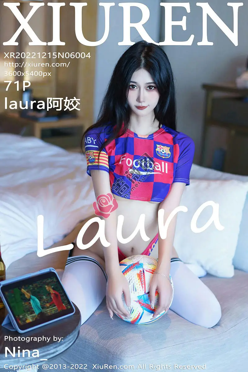 [XiuRen秀人网] No.6004 模特laura阿姣三亚旅拍足球宝贝主题性感球服秀完美身材诱惑写真 - 蔷薇阁-蔷薇阁