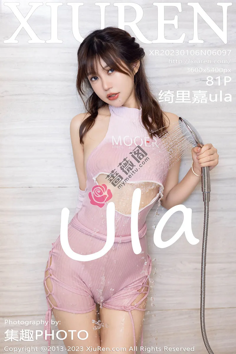 [XiuRen秀人网] No.6097 女神绮里嘉ula浴室性感粉色连衣短裙湿身秀完美身材诱惑写真-蔷薇阁