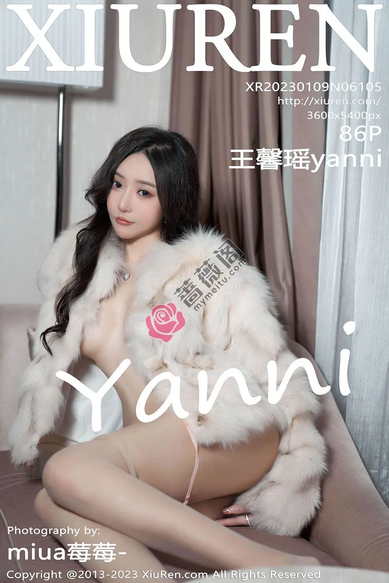 [XiuRen秀人网] No.6105 女神王馨瑶yanni珍珠色吊带长裙配原色丝袜秀惹火身材诱惑写真-蔷薇阁