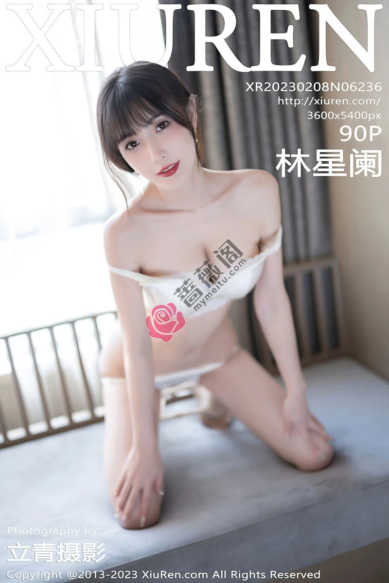 [XiuRen秀人网] No.6236 模特林星阑脱咖啡色连衣裙露白色蕾丝内衣配开档肉丝诱惑写真-蔷薇阁