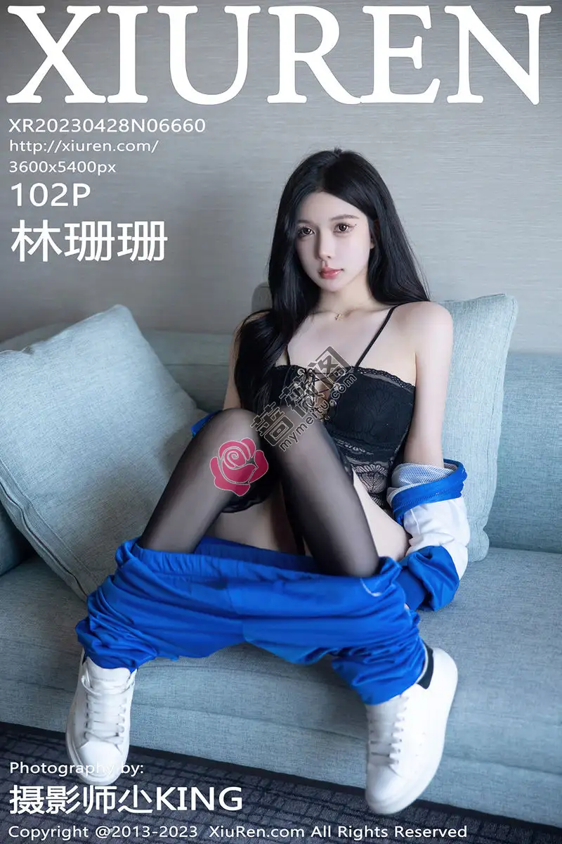 [XiuRen秀人网] No.6660 模特林珊珊性感蓝色运动服露黑色情趣内衣秀惹火身材诱惑写真 - 蔷薇阁-蔷薇阁