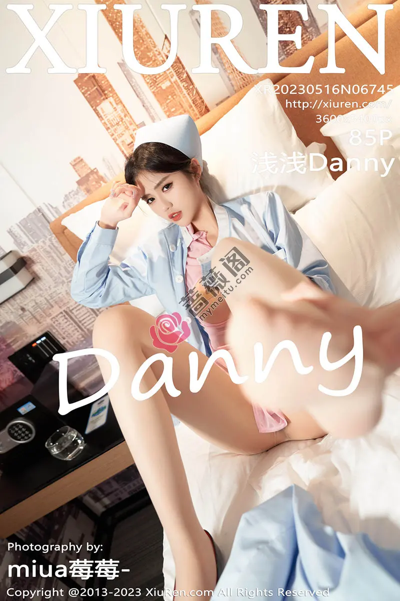 [XiuRen秀人网] No.6745 模特浅浅Danny淡蓝护士服露粉色情趣服饰秀豪乳极致诱惑写真 - 蔷薇阁-蔷薇阁