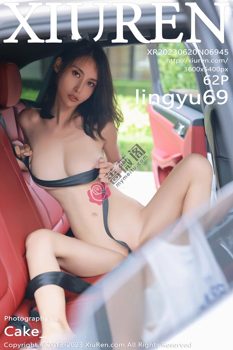 [XiuRen秀人网] No.6945 模特Lingyu69车内场景性感灰色短裤装秀完美身材惹火诱惑写真 - 蔷薇阁-蔷薇阁