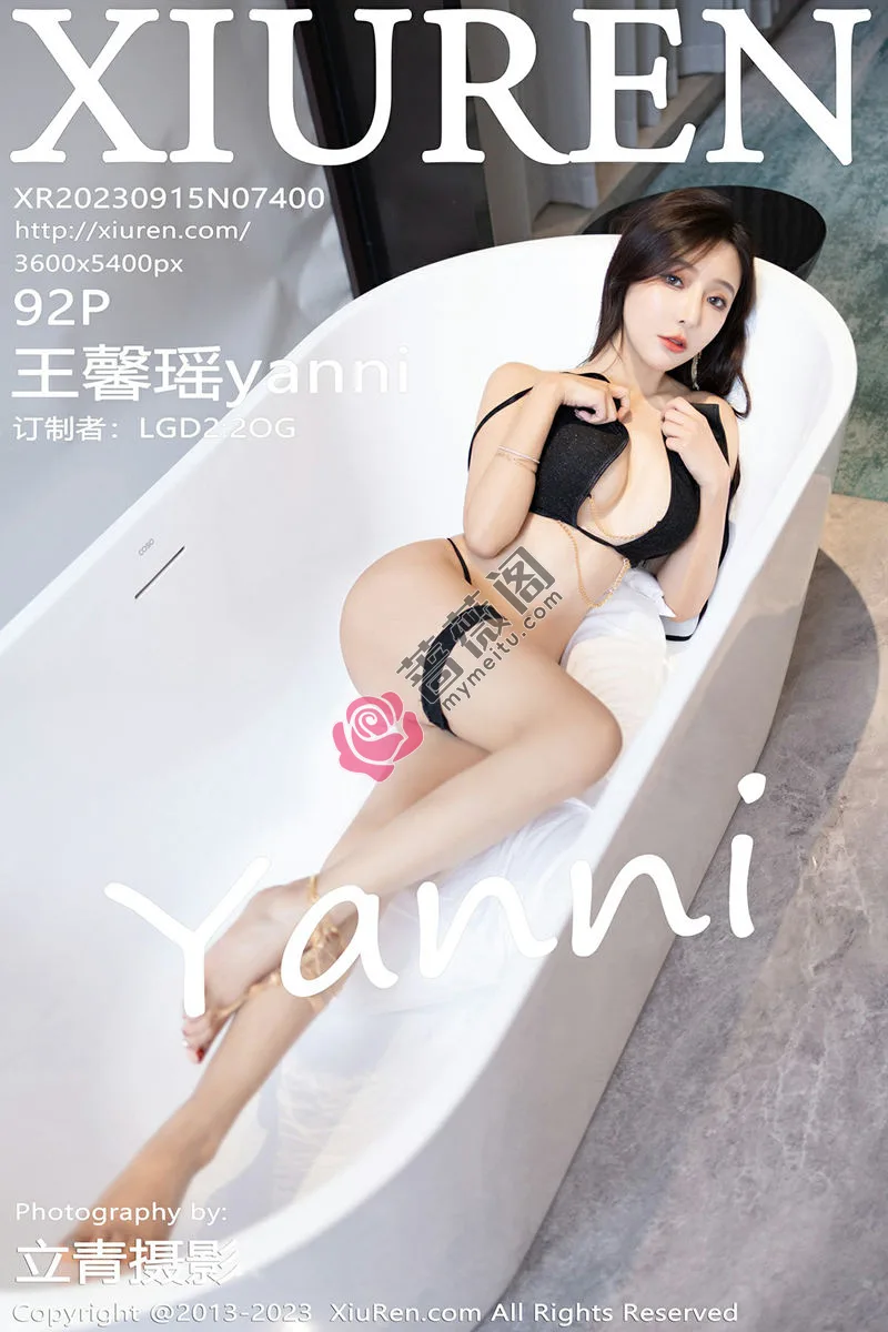 [XiuRen秀人网] No.7400 女神王馨瑶yanni性感红色连衣短裙+黑色情趣内衣撩人诱惑写真 - 蔷薇阁-蔷薇阁