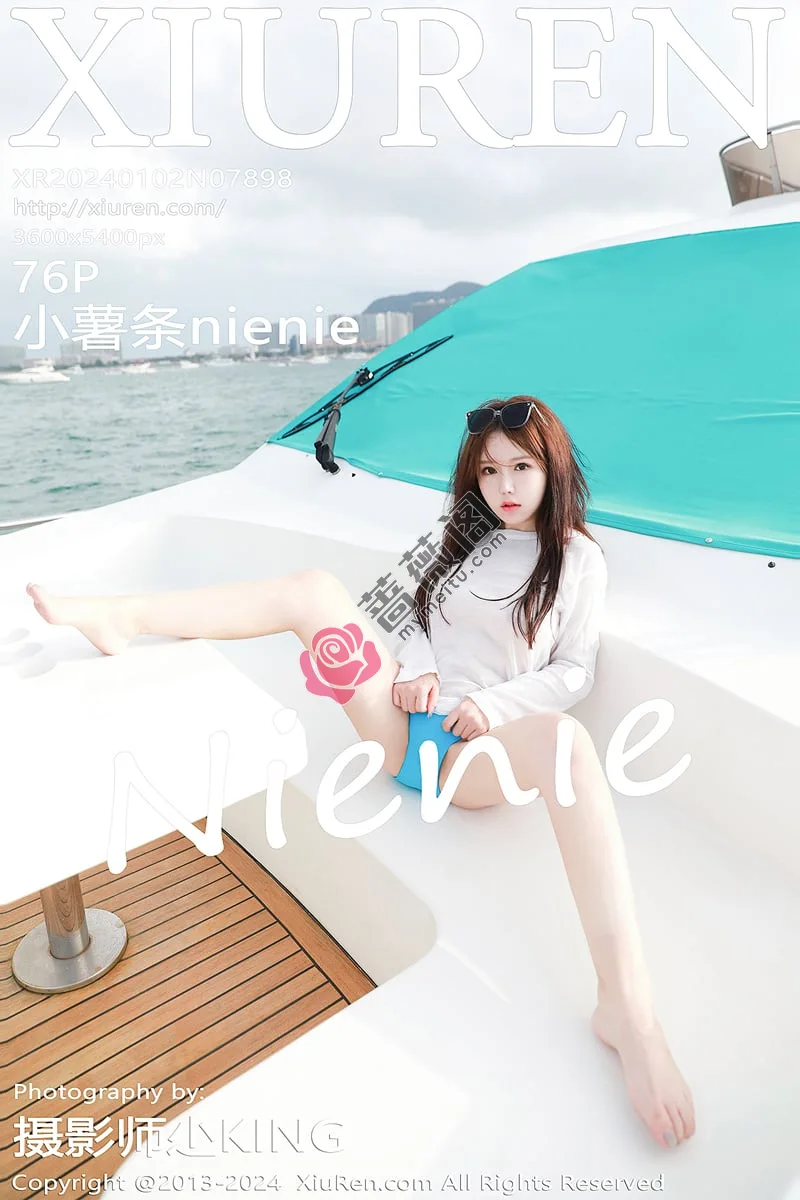 [XiuRen秀人网] No.7898 模特小薯条nienie游艇场景性感蓝色比基尼服秀完美身材诱惑写真 - 蔷薇阁-蔷薇阁