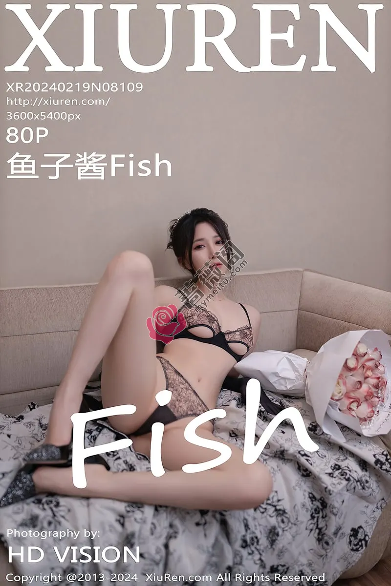 [XiuRen秀人网] No.8109 模特鱼子酱Fish生日主题性感灰色连衣长裙秀曼妙身姿诱惑写真-蔷薇阁