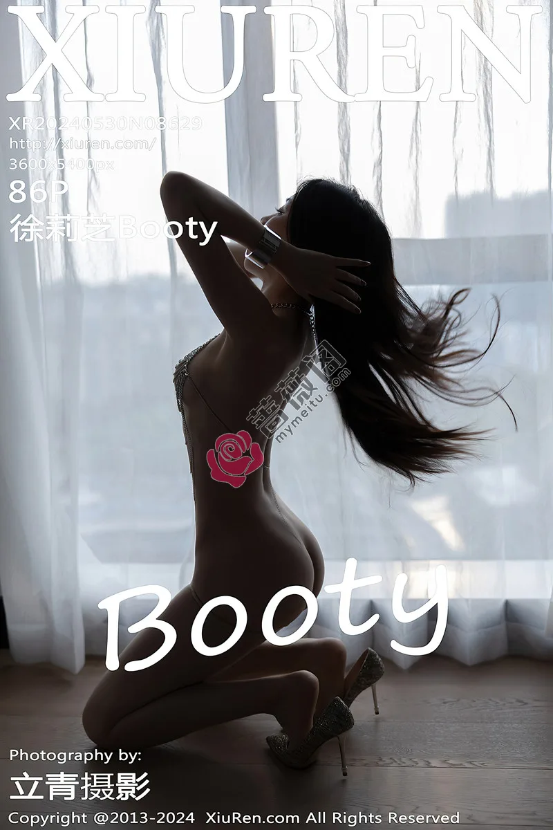 [XiuRen秀人网] No.8629 女神徐莉芝Booty性感露背连衣短裙配肉丝袜秀曼妙身姿诱惑写真 - 蔷薇阁-蔷薇阁