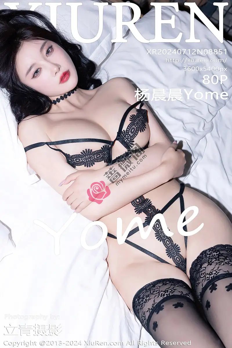 [XiuRen秀人网] NO.8851 女神杨晨晨Yome性感黑色礼裙+黑色情趣服饰秀完美身材诱惑写真 - 蔷薇阁-蔷薇阁