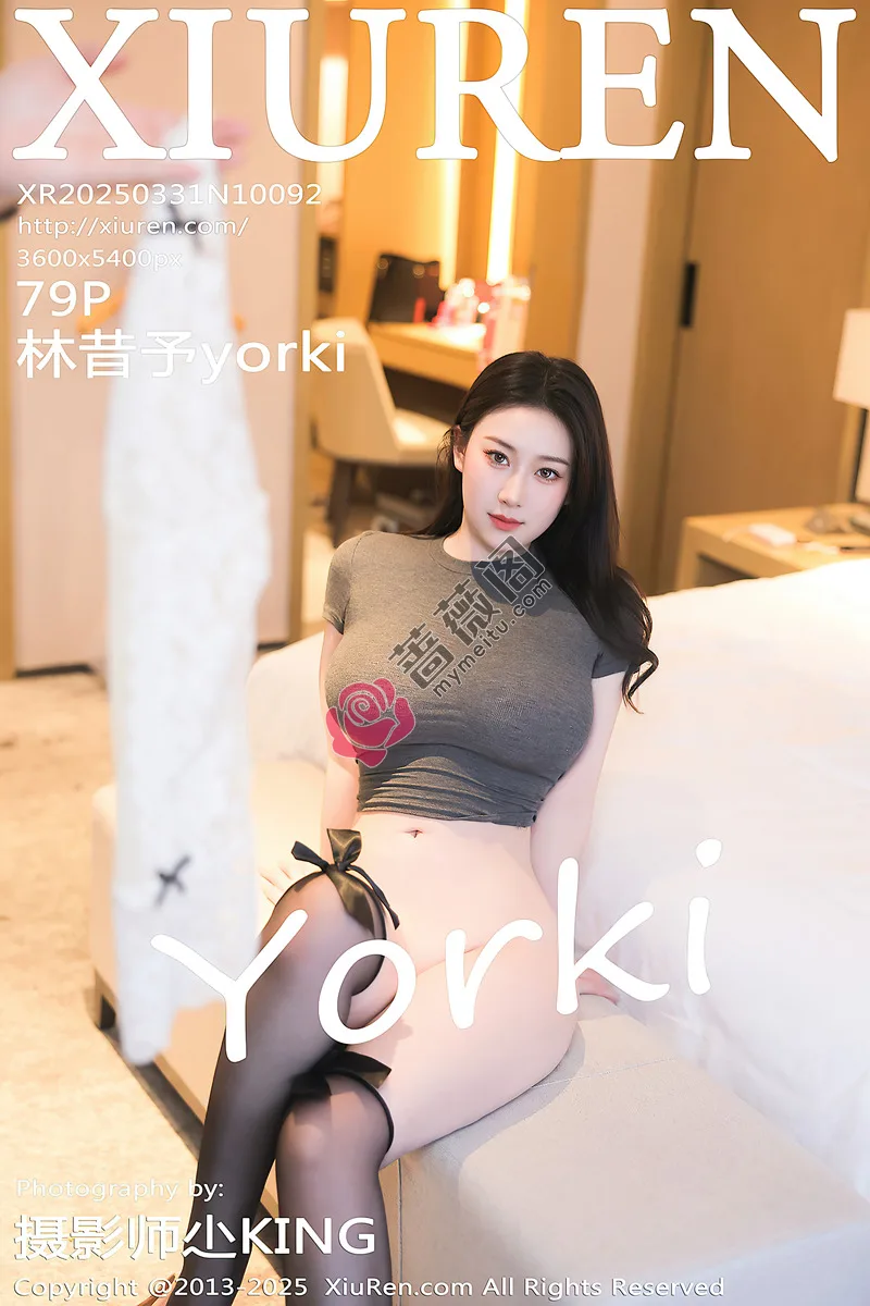 [XiuRen秀人网] NO.10092 模特林昔予yorki性感灰色瑜伽服露白色情趣内衣秀凹凸身材诱惑写真-蔷薇阁