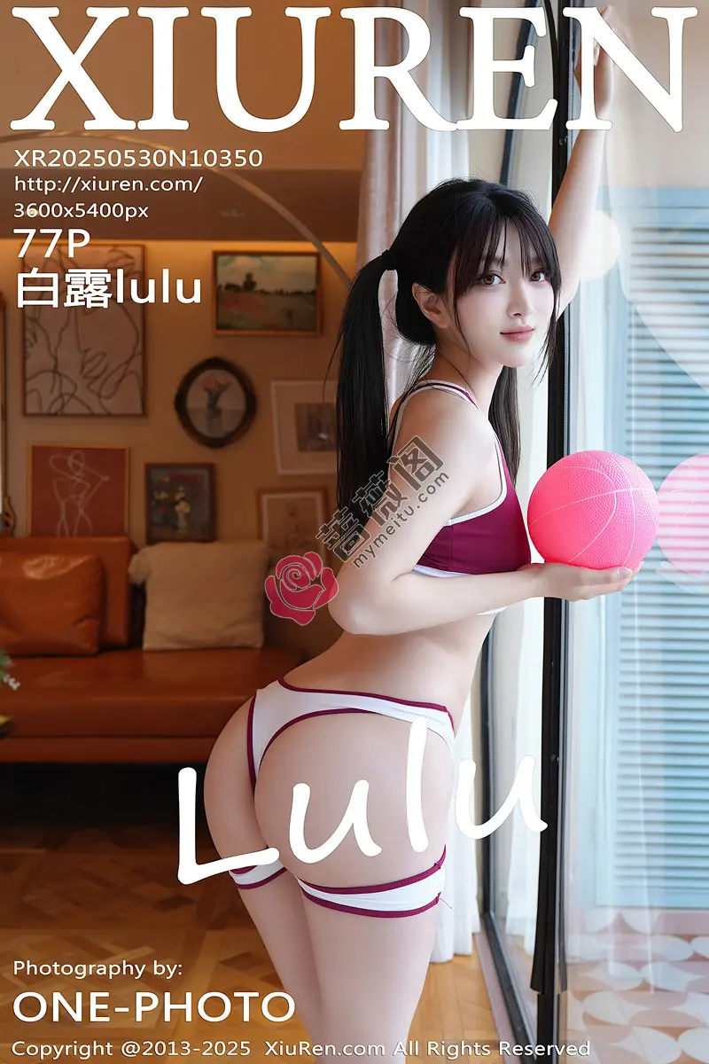 [XiuRen秀人网] NO.10350 模特白露lulu性感深色运动服配运动短袜半脱秀丰满身材诱惑写真-蔷薇阁