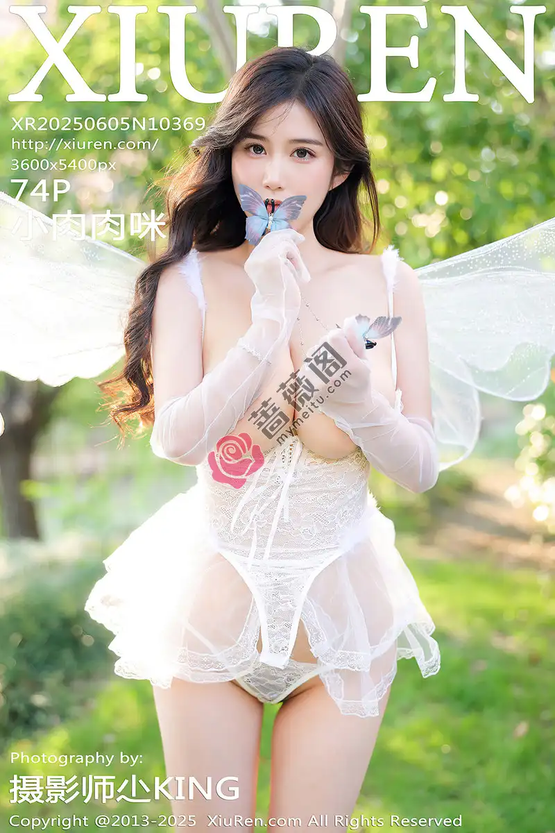 [XiuRen秀人网] NO.10369 模特小肉肉咪天使装扮性感白色情趣服饰秀凹凸身材撩人诱惑写真-蔷薇阁
