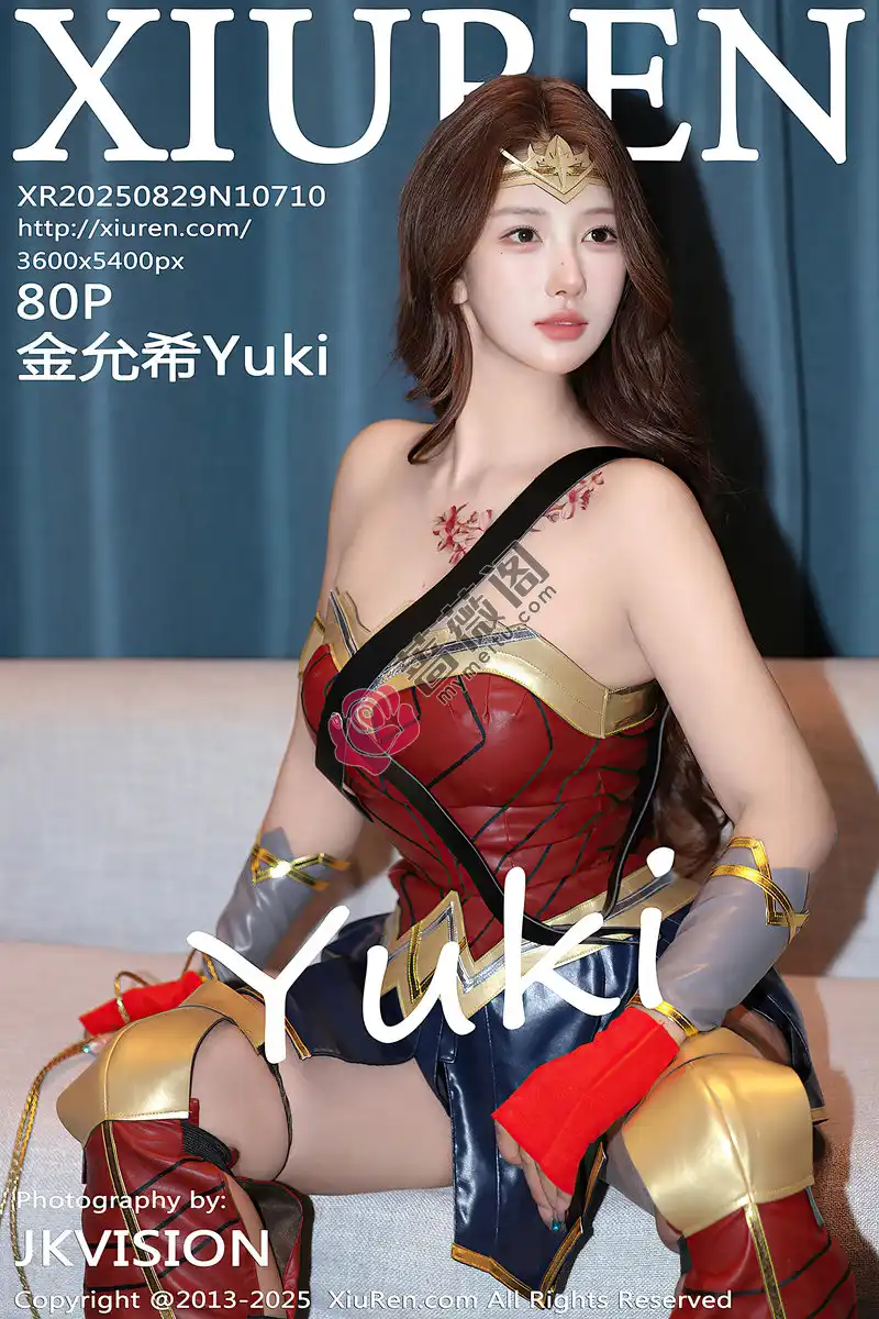 [XiuRen秀人网] NO.10710 模特金允希Yuki性感Cos神奇女侠服饰秀完美身材迷人诱惑写真-蔷薇阁