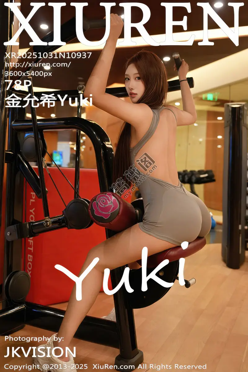 [XiuRen秀人网] NO.10937 模特金允希Yuki健身房场景性感灰色运动服饰秀丰腴身材诱惑写真-蔷薇阁