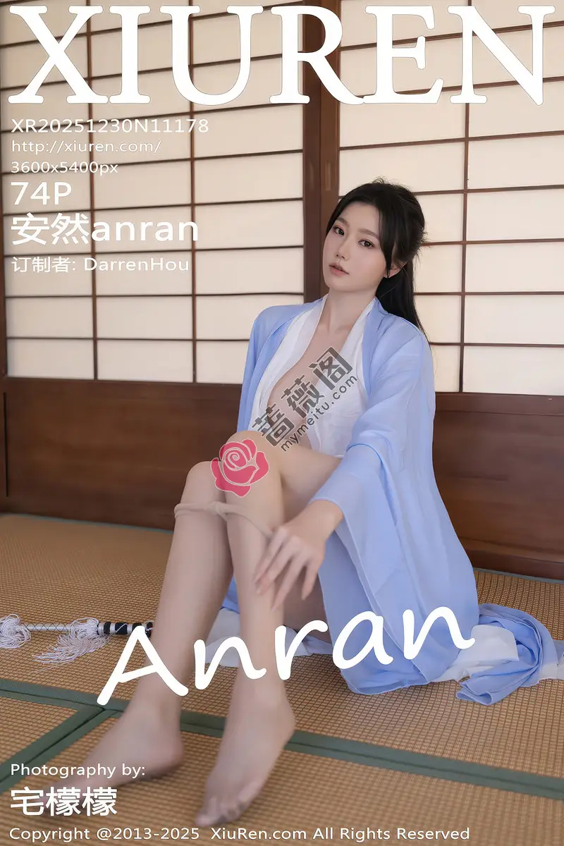[XiuRen秀人网] NO.11178 模特安然anran道姑装扮性感服饰配超薄肉丝秀曼妙身姿诱惑写真-蔷薇阁