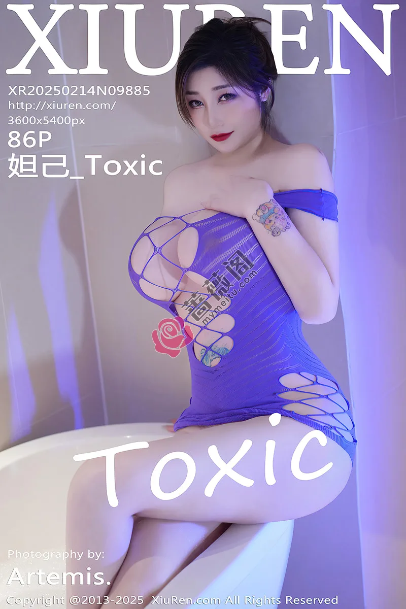 [XiuRen秀人网] NO.9885 女神妲己_Toxic私房浴室性感蓝色情趣服饰秀丰满身材诱惑写真 - 蔷薇阁-蔷薇阁