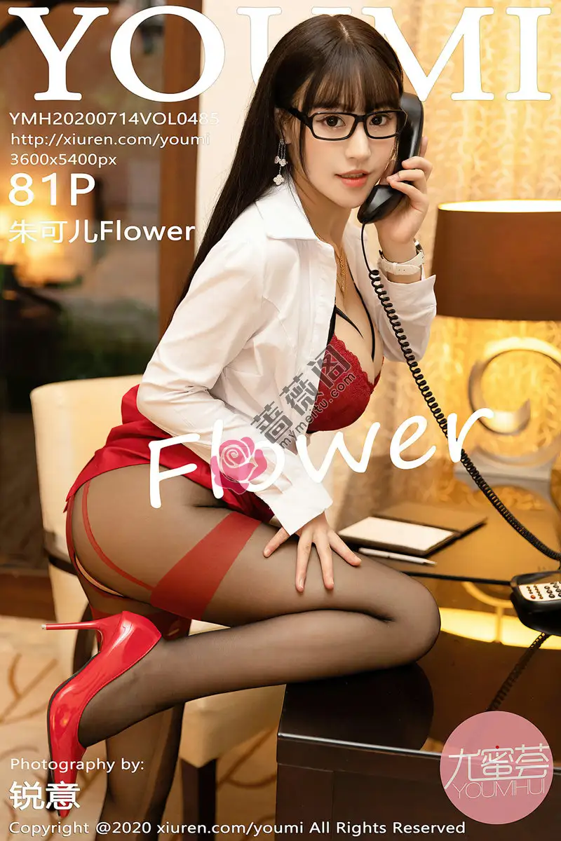 [YouMi尤蜜荟] Vol.485 女神朱可儿Flower三亚旅拍私房性感内衣秀惹火身材诱惑写真 - 蔷薇阁-蔷薇阁