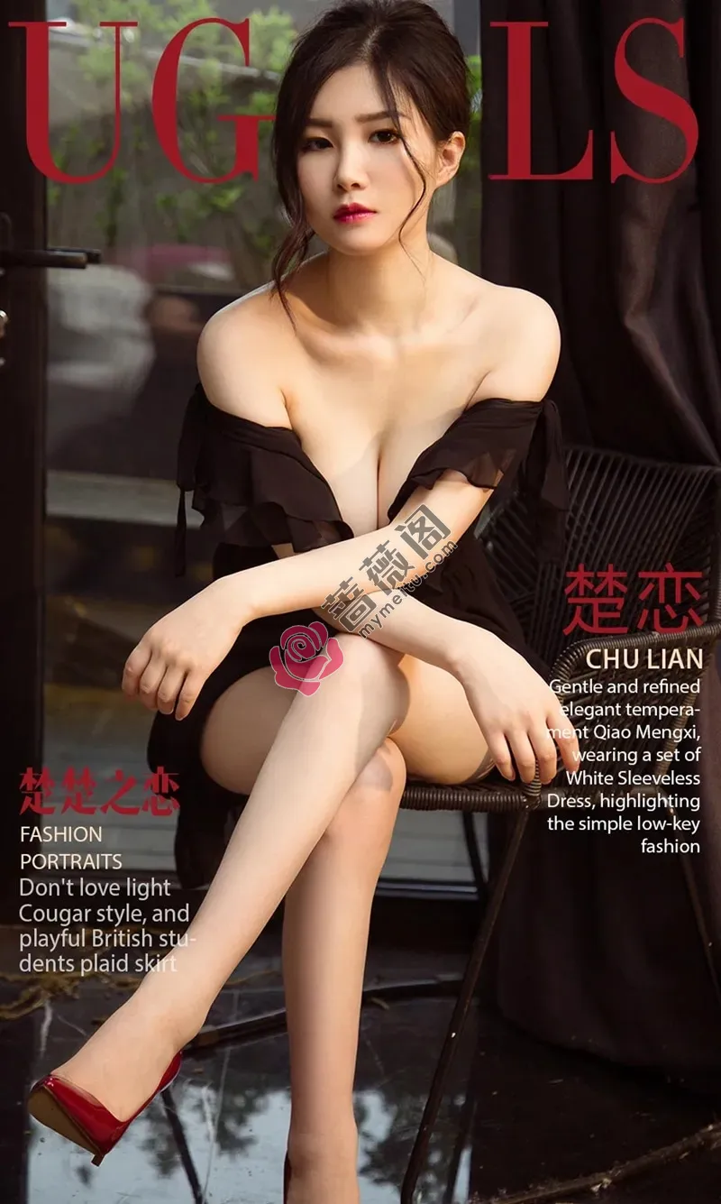 [Ugirls爱尤物] NO.1082 嫩模楚恋白色蕾丝高叉连体内衣秀完美身材爆乳诱惑写真 - 蔷薇阁-蔷薇阁