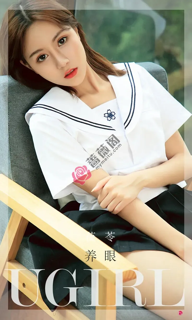 [Ugirls爱尤物] NO.2316 模特茯苓私房白色薄透服饰+高叉连体衣秀完美身材诱惑写真-蔷薇阁