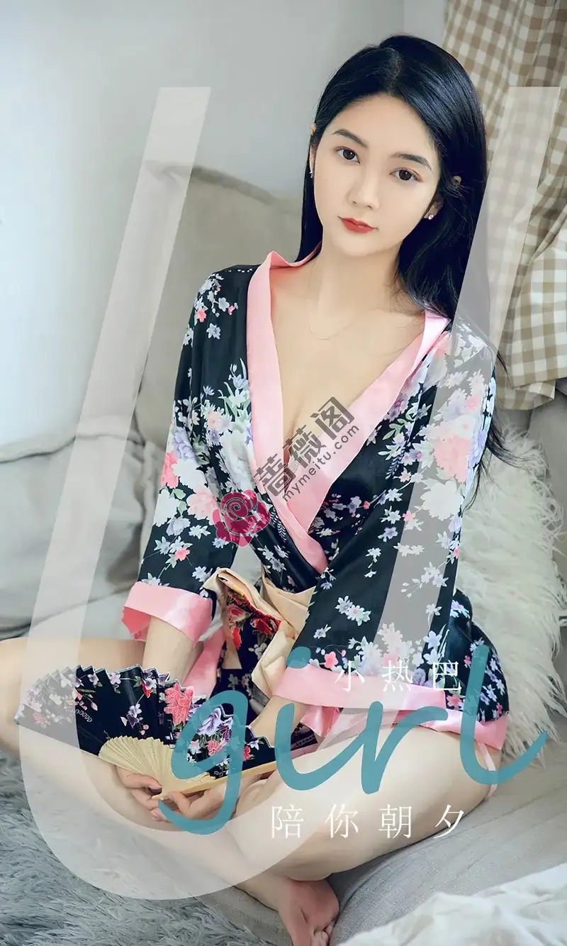 [Ugirls爱尤物] NO.2690 模特小热巴居家私房性感白色吊带连衣裙秀曼妙身姿诱惑写真-蔷薇阁