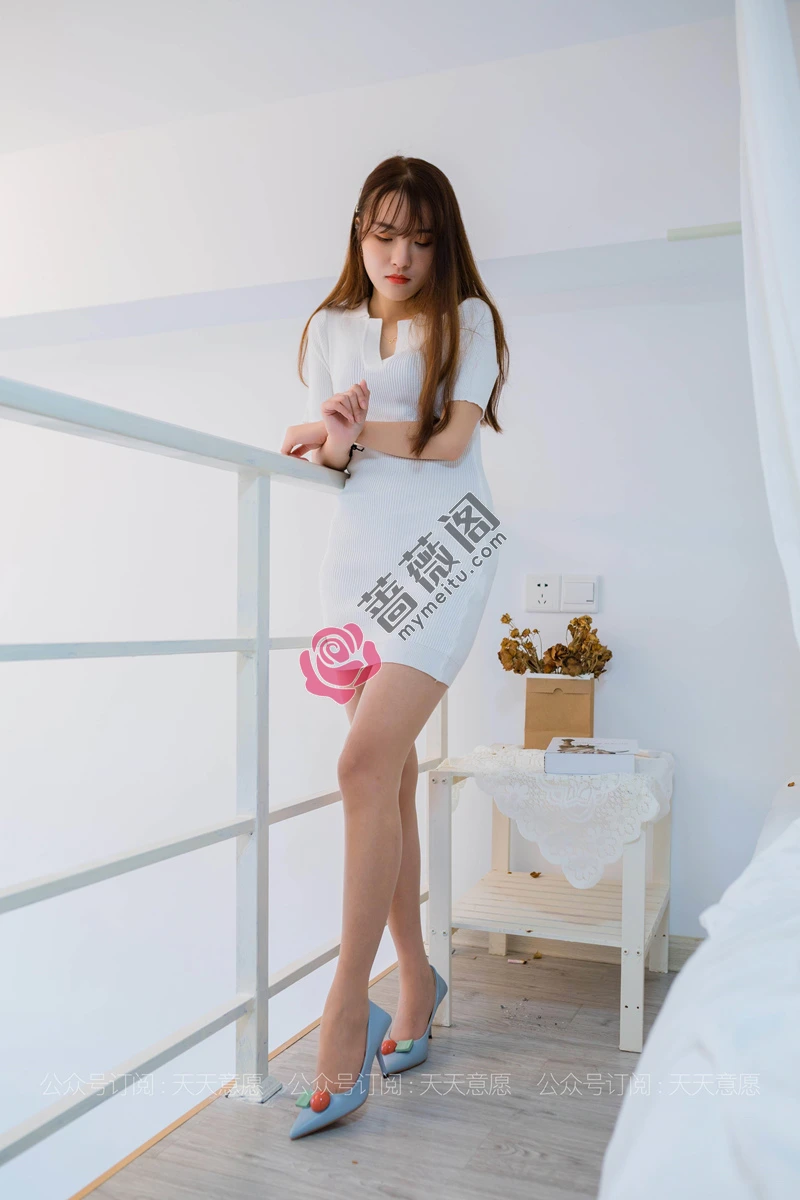 [IESS异思趣向] 2021.05.12 丝享家 801 婉苹 自愈系白色玫瑰 [89P-95MB] - 蔷薇阁-蔷薇阁