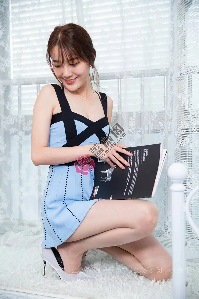 [IESS异思趣向] 2021.05.23 丝享家 812 婉苹 蓝色超甜 [85P-147MB] - 蔷薇阁-蔷薇阁