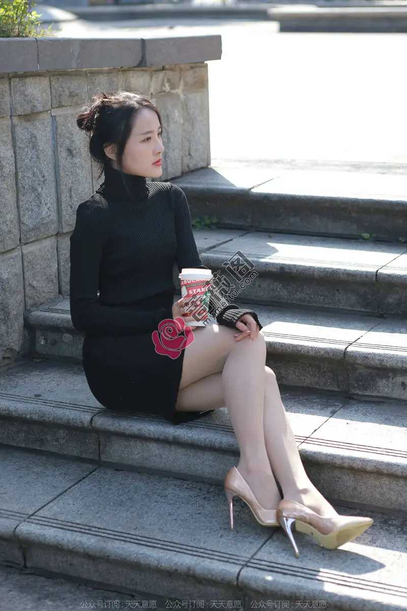 [IESS异思趣向] 2022.03.21 丝享家 1035 婉萍 黑色包臀裙 [89P-107MB]-蔷薇阁