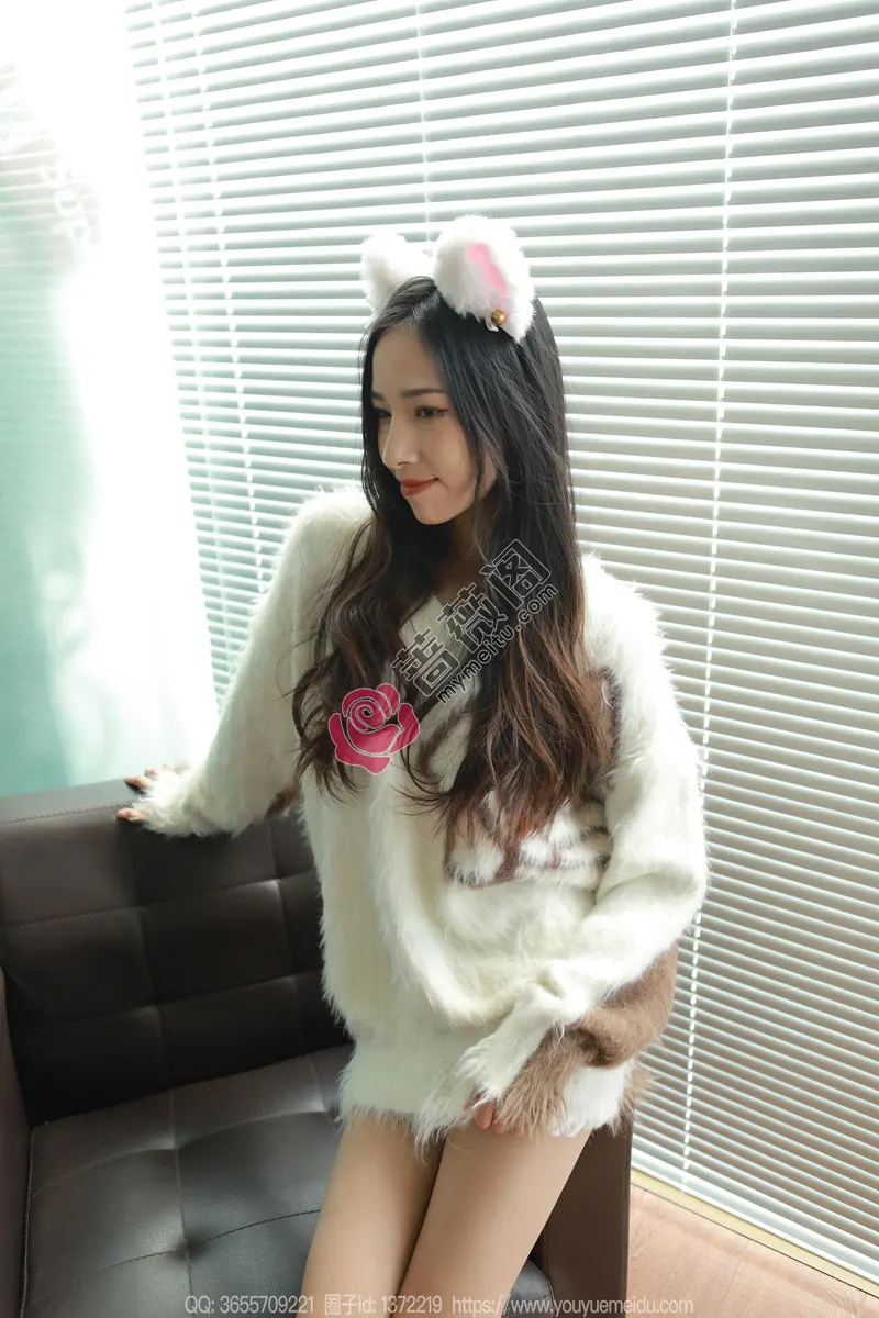 [IESS异思趣向] 2024.01.08 丝享家 1632 美子 毛绒耳朵 [87P-78MB] - 蔷薇阁-蔷薇阁