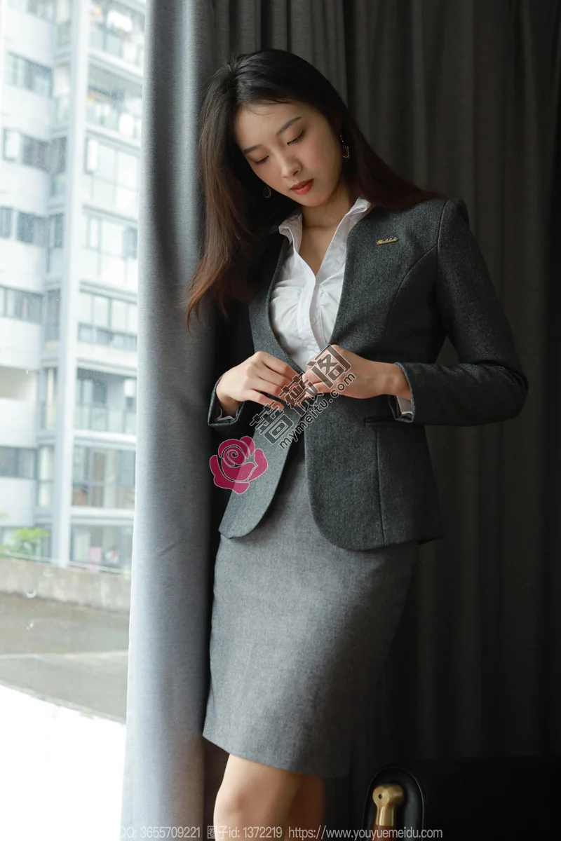 [IESS异思趣向] 2024.01.11 丝享家 1635 小九 OL制服（下） [72P-71MB] - 蔷薇阁-蔷薇阁