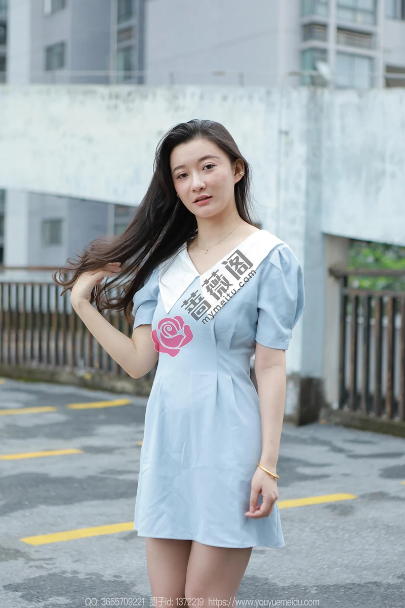 [IESS异思趣向] 2024.04.22 丝享家 1722 秋秋 蓝裙甜妹 [89P-105MB]-蔷薇阁