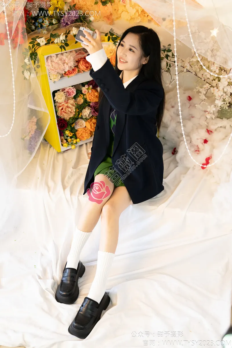 甜予摄影 2024.12.18 NO.139 澜澜-皮鞋、白棉袜、裸足 [116P+1V-4.36GB]-蔷薇阁