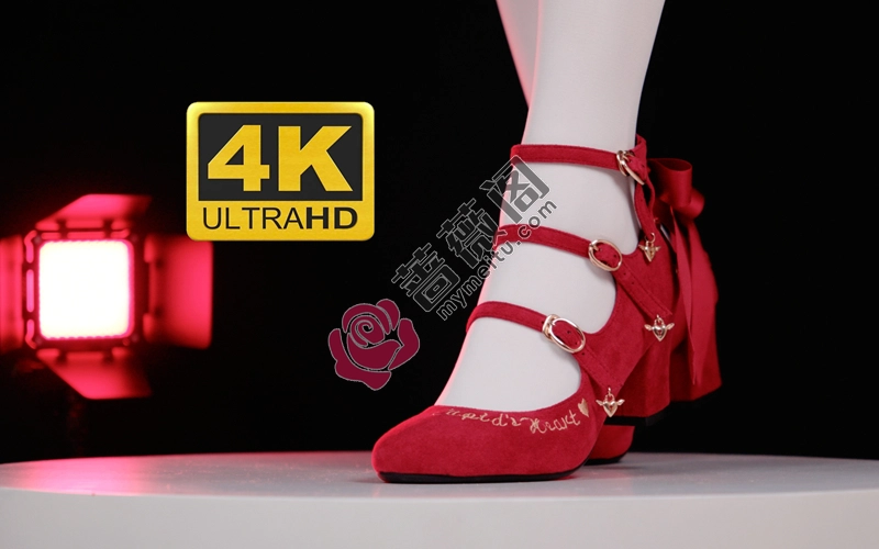 芝士好椰 NO.052 - 红绒映春 奇迹岛丘比特之心绒面红色 [1V-42MB]-蔷薇阁